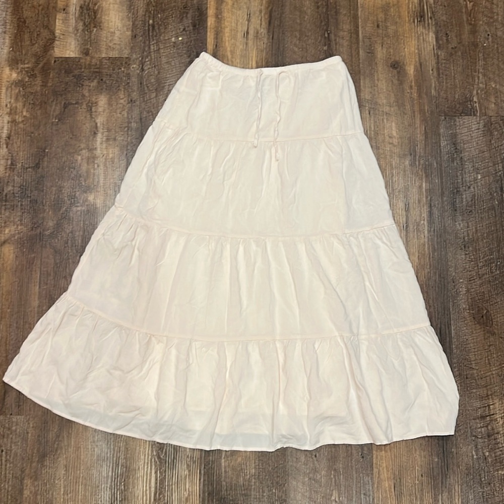 Light Pink Maxi Skirt Brandy Melville